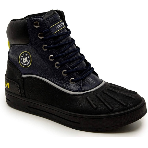 Nautica Mens Waterproof Snow Insulated Boots - Picture 2 of 4